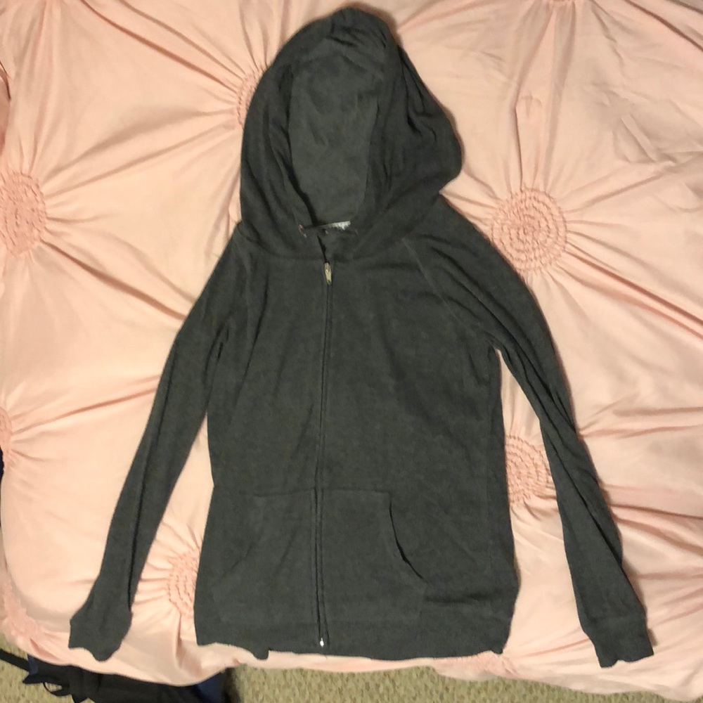 No boundaries large zip up jacket